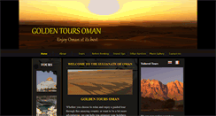Desktop Screenshot of goldentoursoman.com